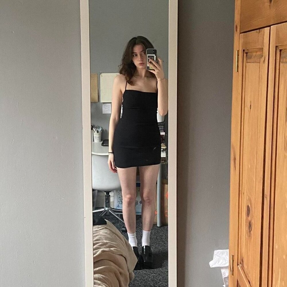 Zara Women's Black Dress SIZE S 7385/216/800